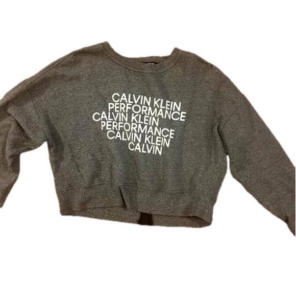 CALVIN KLEIN crop sweater - Picture 1 of 3